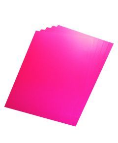 The UOFFICE Fluorescent Poster Board, 25.5" x 19", Pink can be used for craft activities or school projects