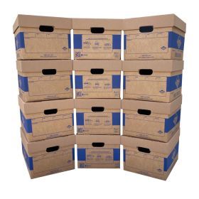 Keep office paperwork organized with UOFFICE file storage boxes.
