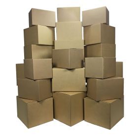 The kit Comes with labels to easily organize and identify box contents for every room.
