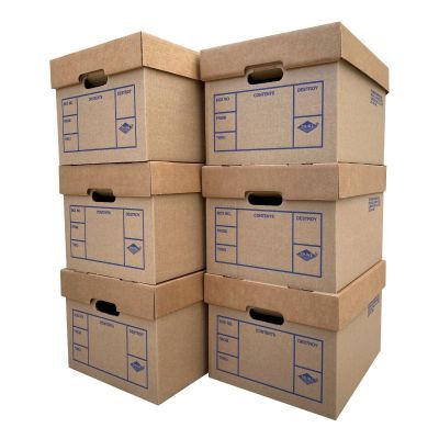 Keep office paperwork organized with UOFFICE file storage boxes
