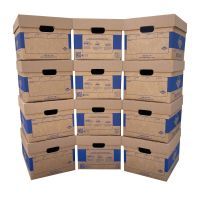 Keep office paperwork organized with UOFFICE file storage boxes.
